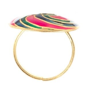 Colourful Statement Ring