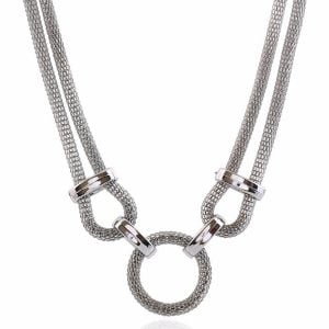 Statement Silver Necklace