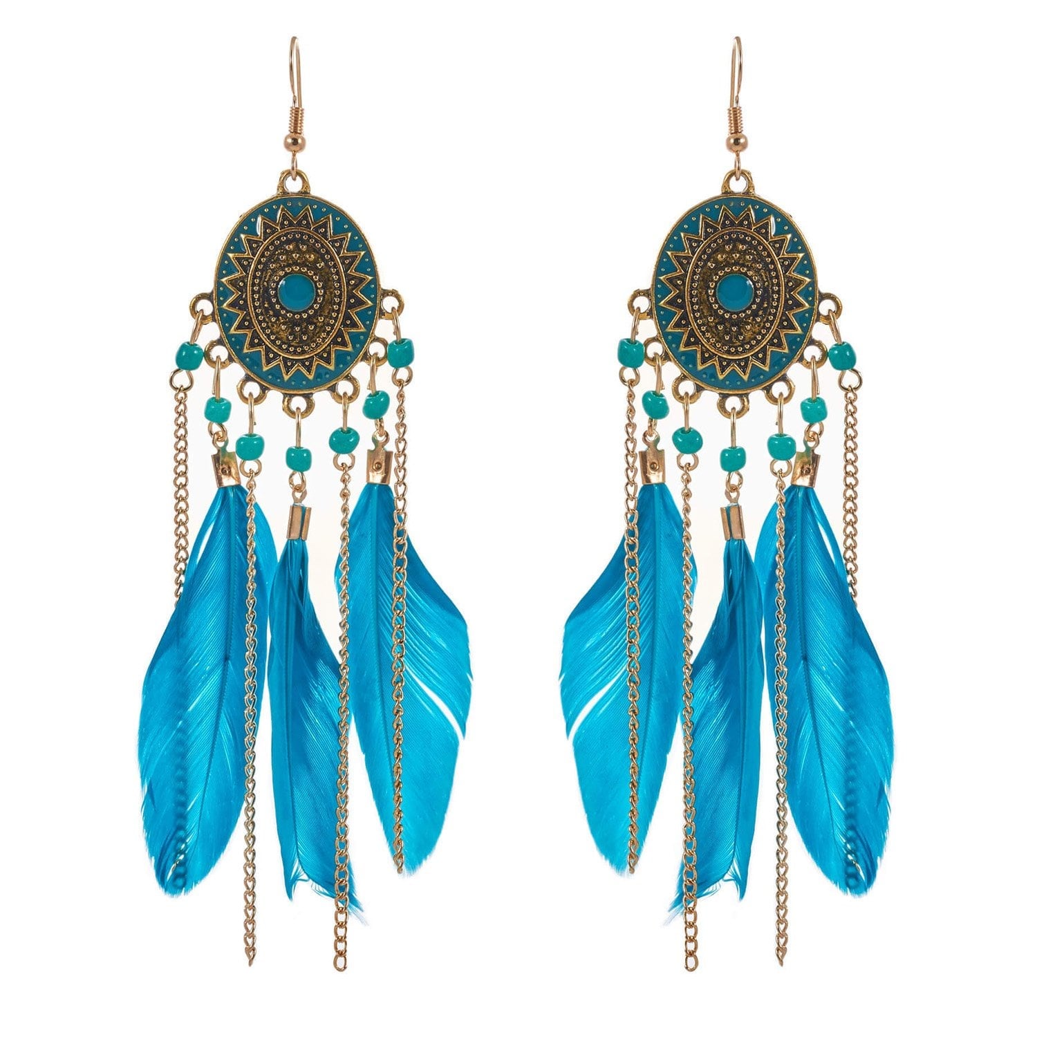 Details 83+ feather type earrings super hot - esthdonghoadian