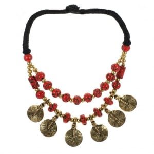 Ethnic Coin Necklace