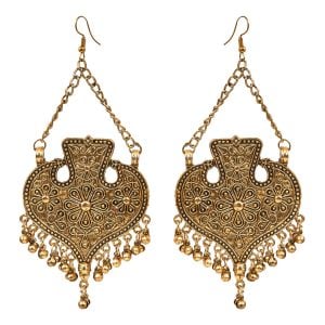 Bohemian Jewellery Rust Gold Earrings